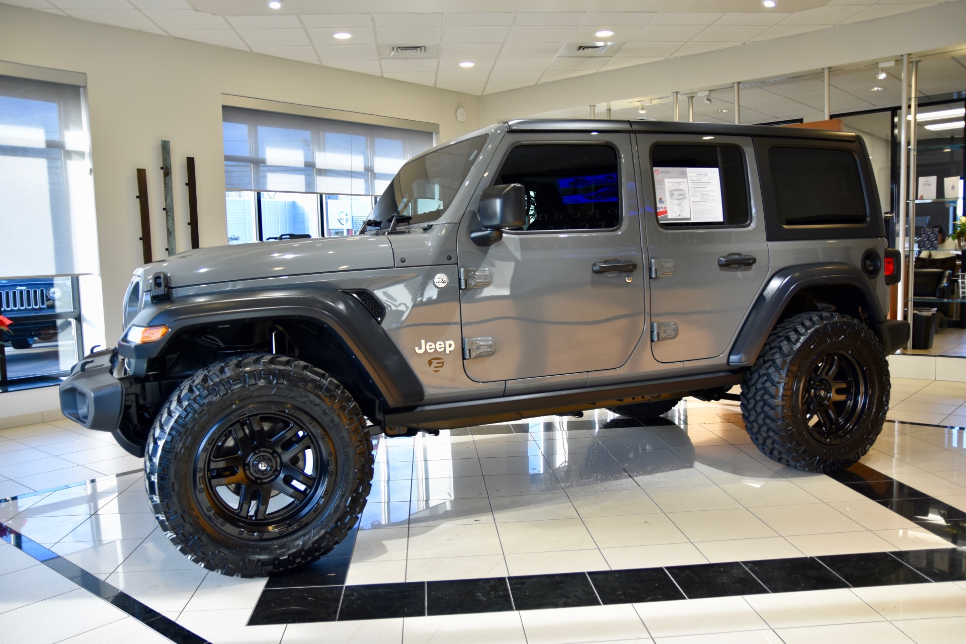 Jeep Wrangler Unlimited EMC CUSTOM LIFTED Sport S For Sale Near Middletown CT CT Jeep