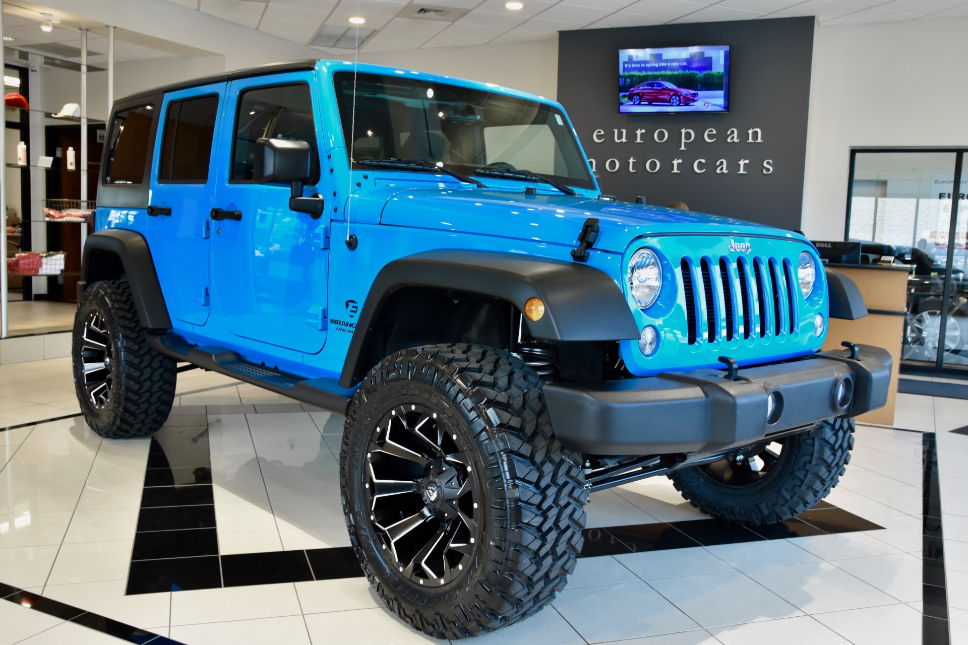 17 Jeep Wrangler Unlimited Emc Custom Lifted Sport S For Sale Near Middletown Ct Ct Jeep Dealer Stock