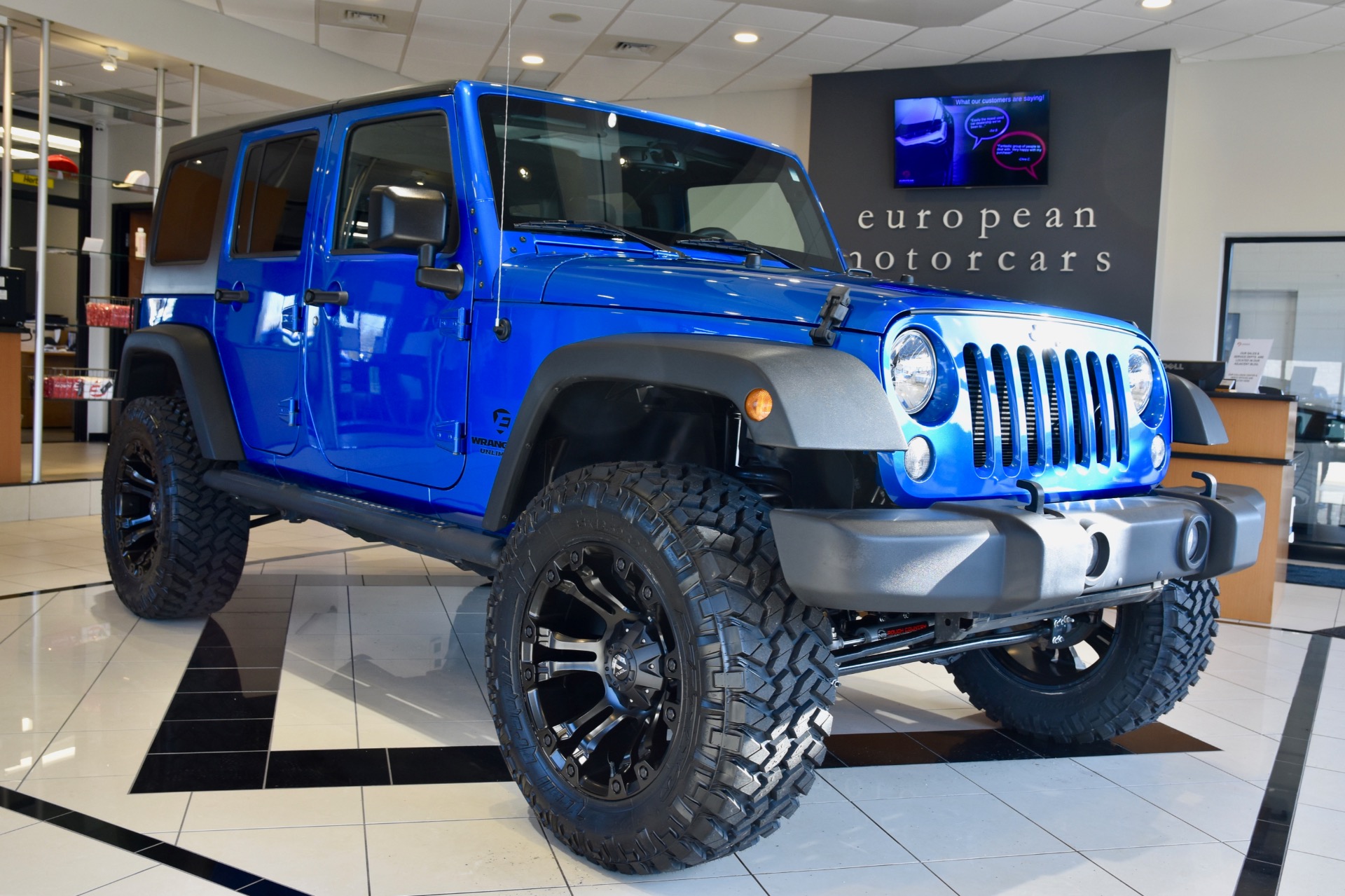 16 Jeep Wrangler Unlimited Emc Custom Lifted Sport S For Sale Near Middletown Ct Ct Jeep Dealer Stock