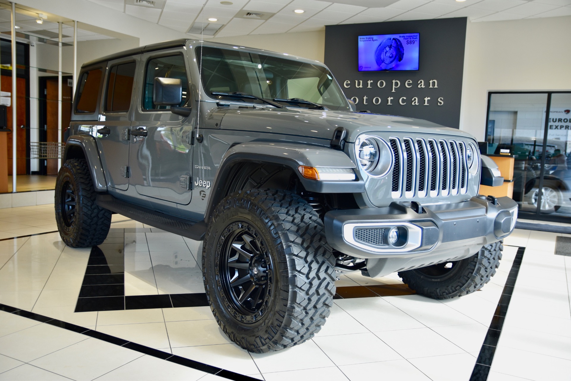 2018 Jeep Wrangler Unlimited EMC CUSTOM LIFTED Sahara for sale near ...