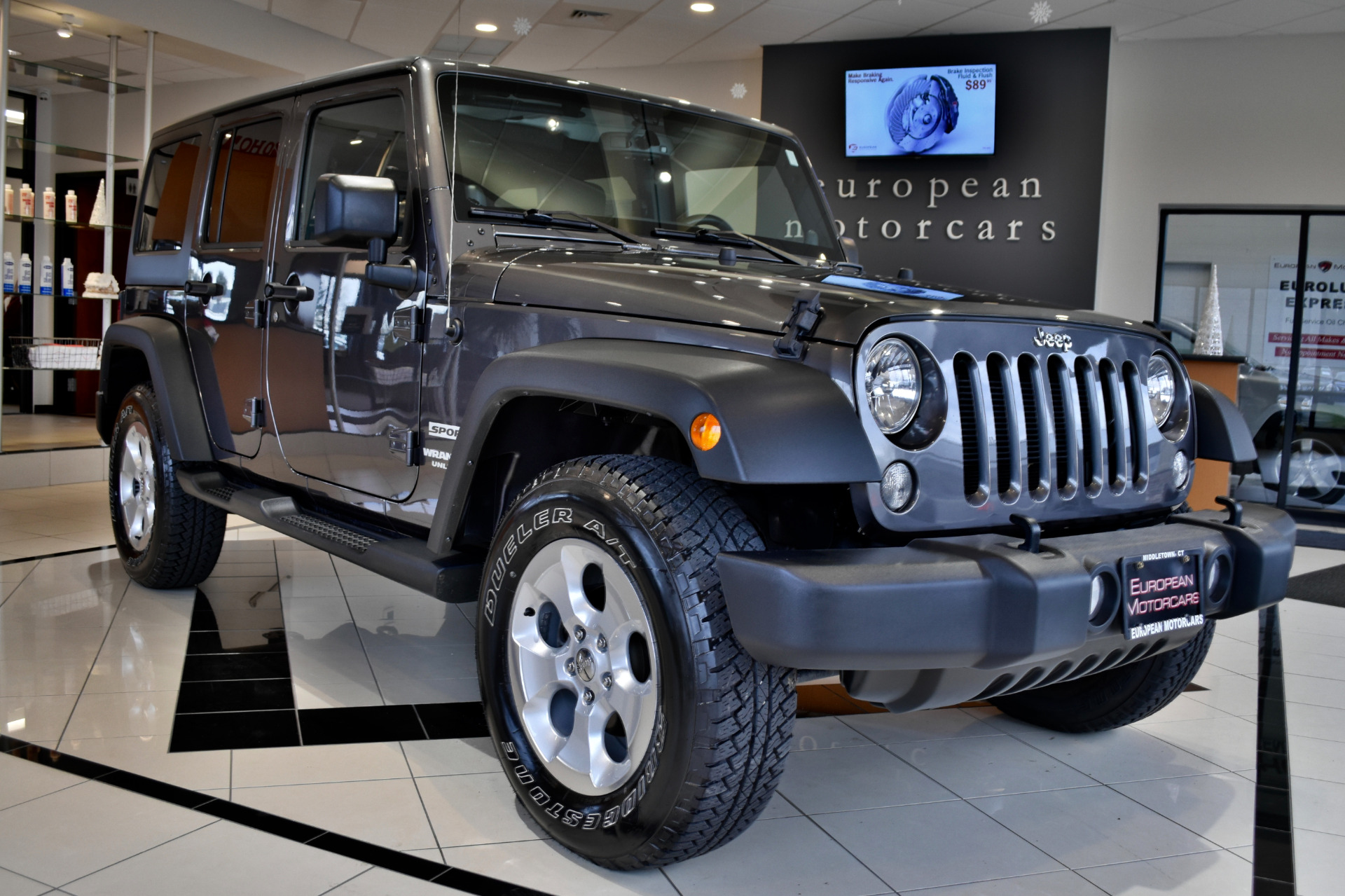 Jeep wrangler unlimited sport