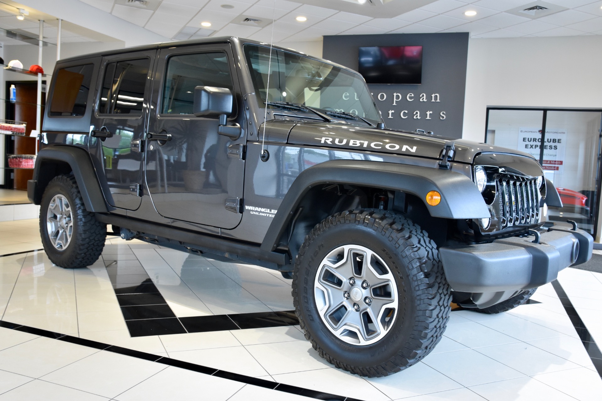 Used 2016 Jeep Wrangler Unlimited Rubicon For Sale (Sold) | European ...