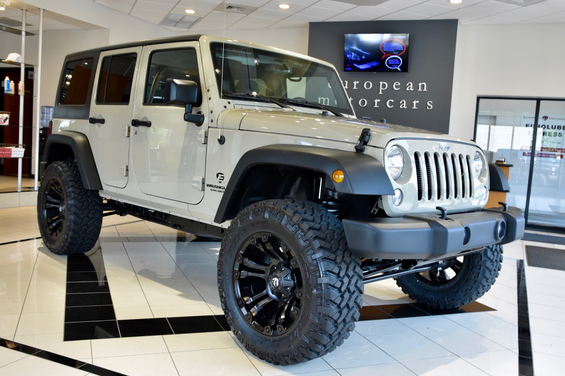 Used 2017 Jeep Wrangler Unlimited EMC CUSTOM LIIFTED Sport S For Sale ...