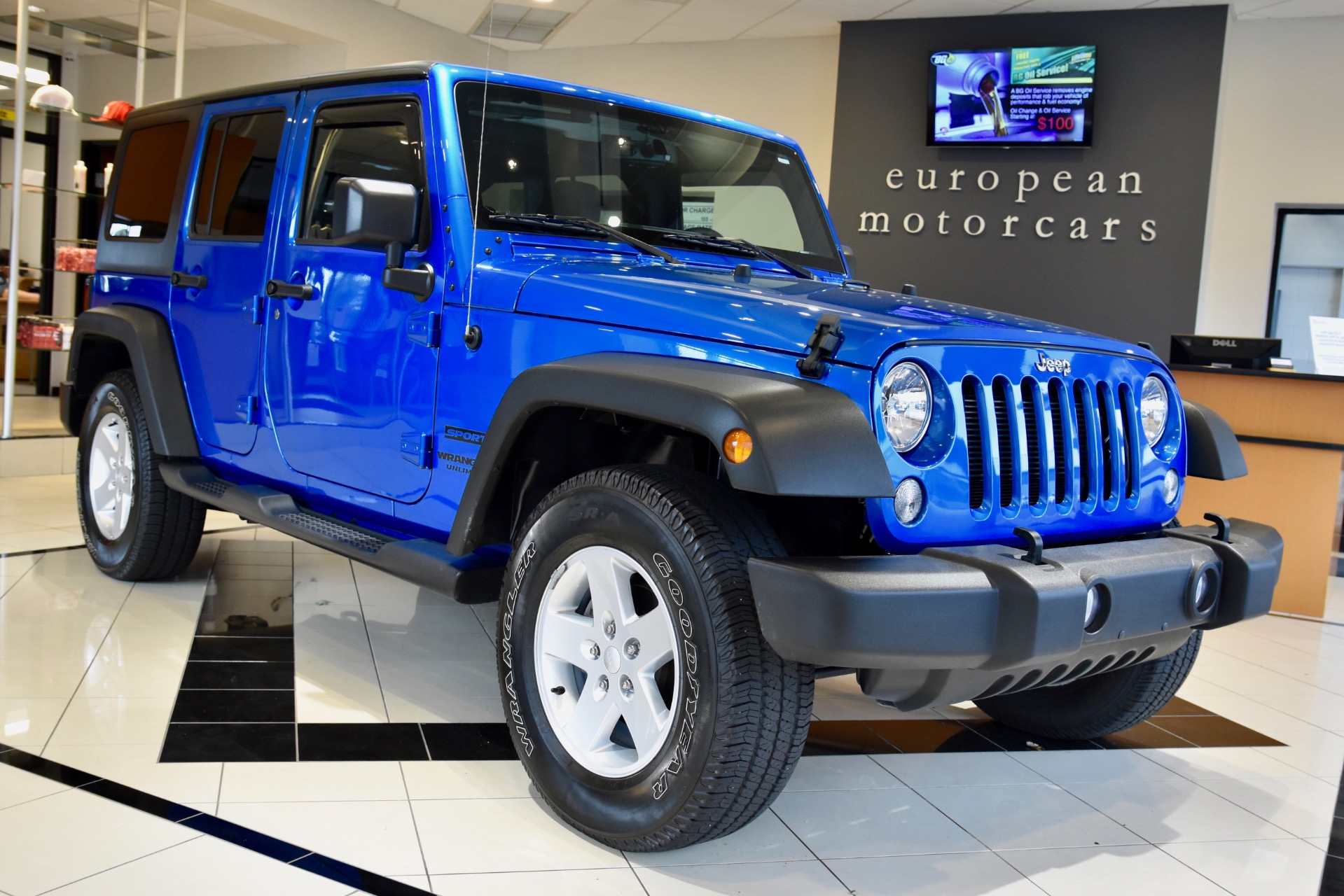 Used 2016 Jeep Wrangler Unlimited Sport S For Sale (Sold) | European ...