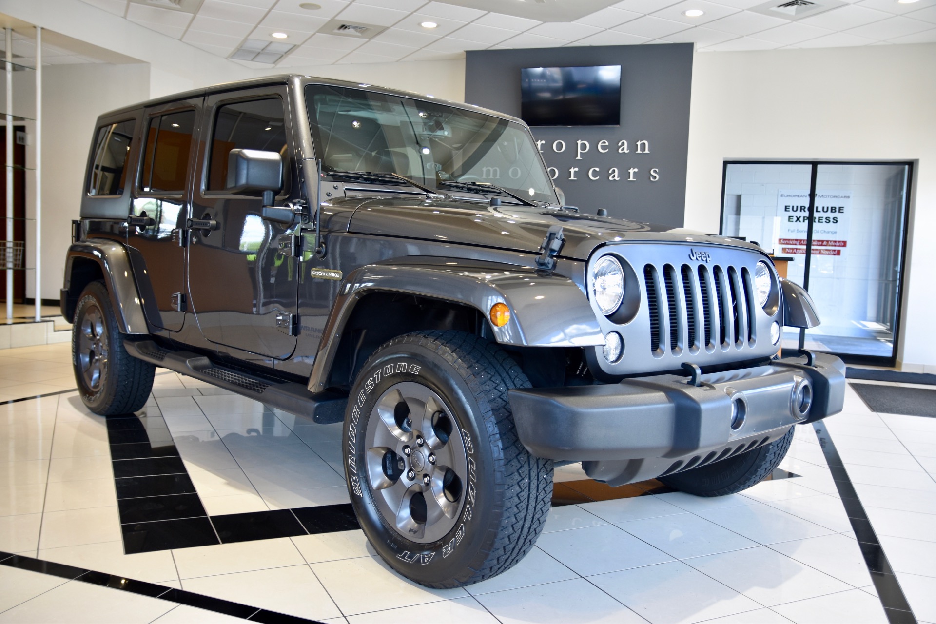 Used 2017 Jeep Wrangler Unlimited Freedom Edition Oscar Mike For Sale