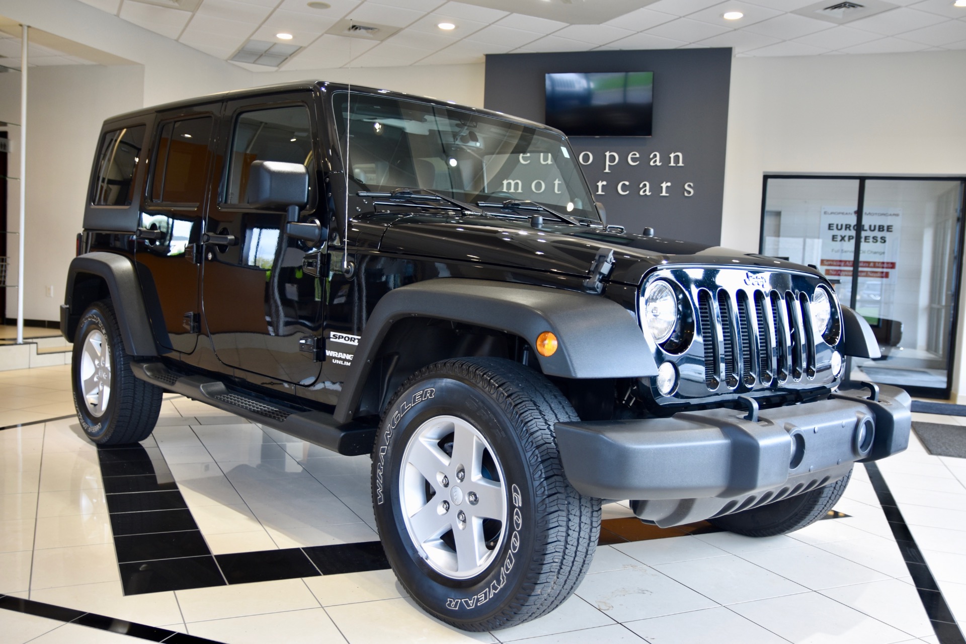 Used 2014 Jeep Wrangler Unlimited Sport For Sale (Sold) | European ...