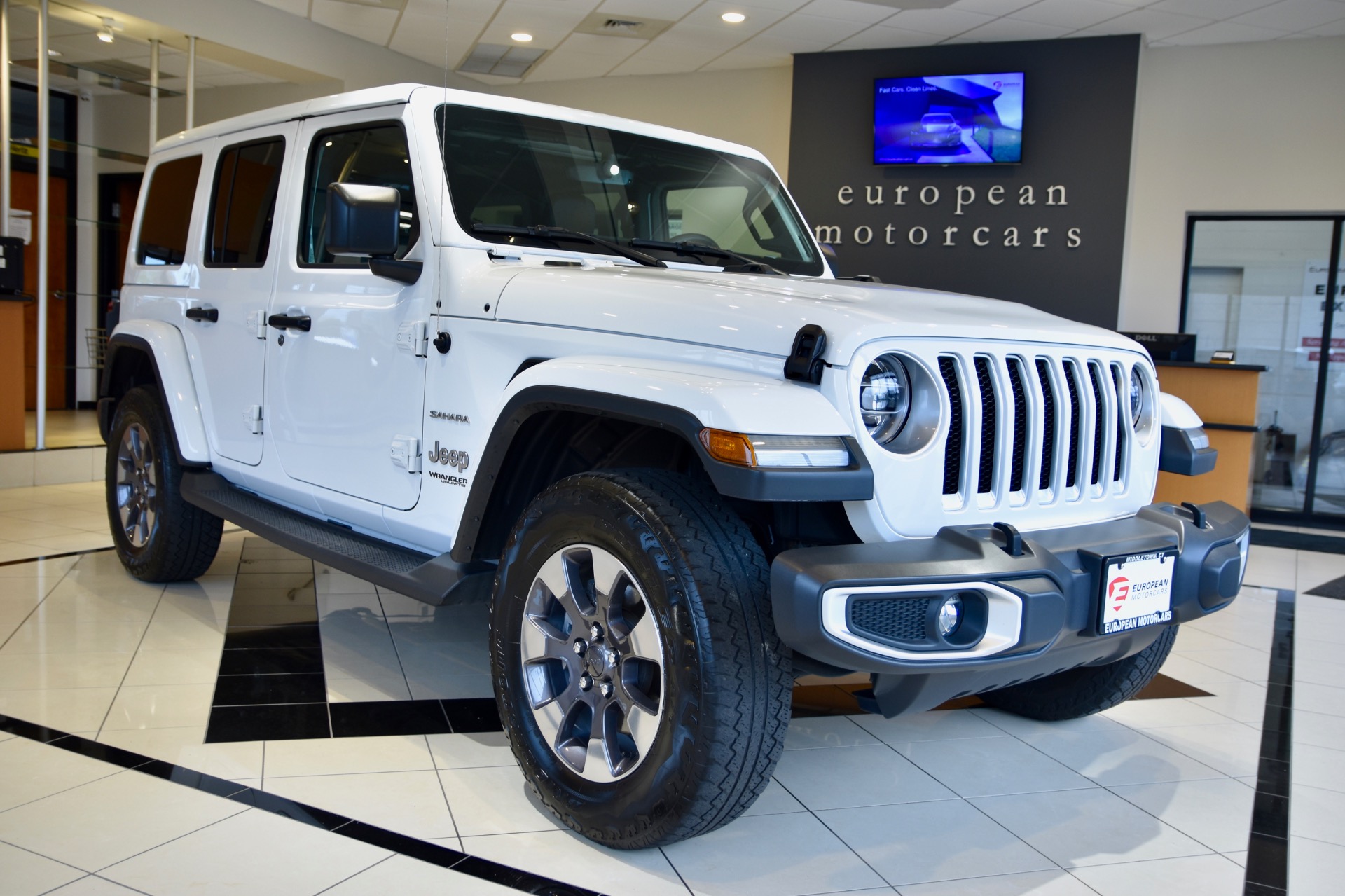 Used 2018 Jeep Wrangler Unlimited Emc Custom Lifted Sahara For Sale Sold European Motorcars 6858