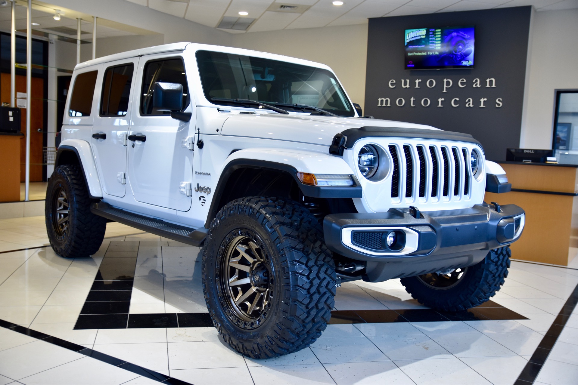 Used 2020 Jeep Wrangler Unlimited EMC CUSTOM LIFTED Sahara For Sale ...