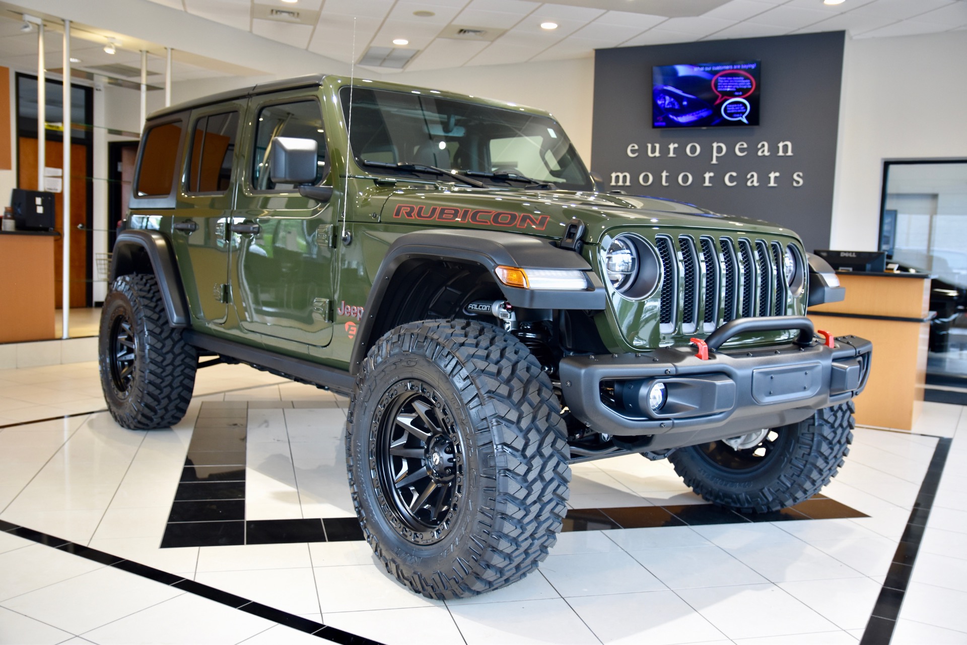 Used 2021 Jeep Wrangler Unlimited EMC CUSTOM LIFTED Rubicon For Sale (Sold)  European Motorcars Stock #549792