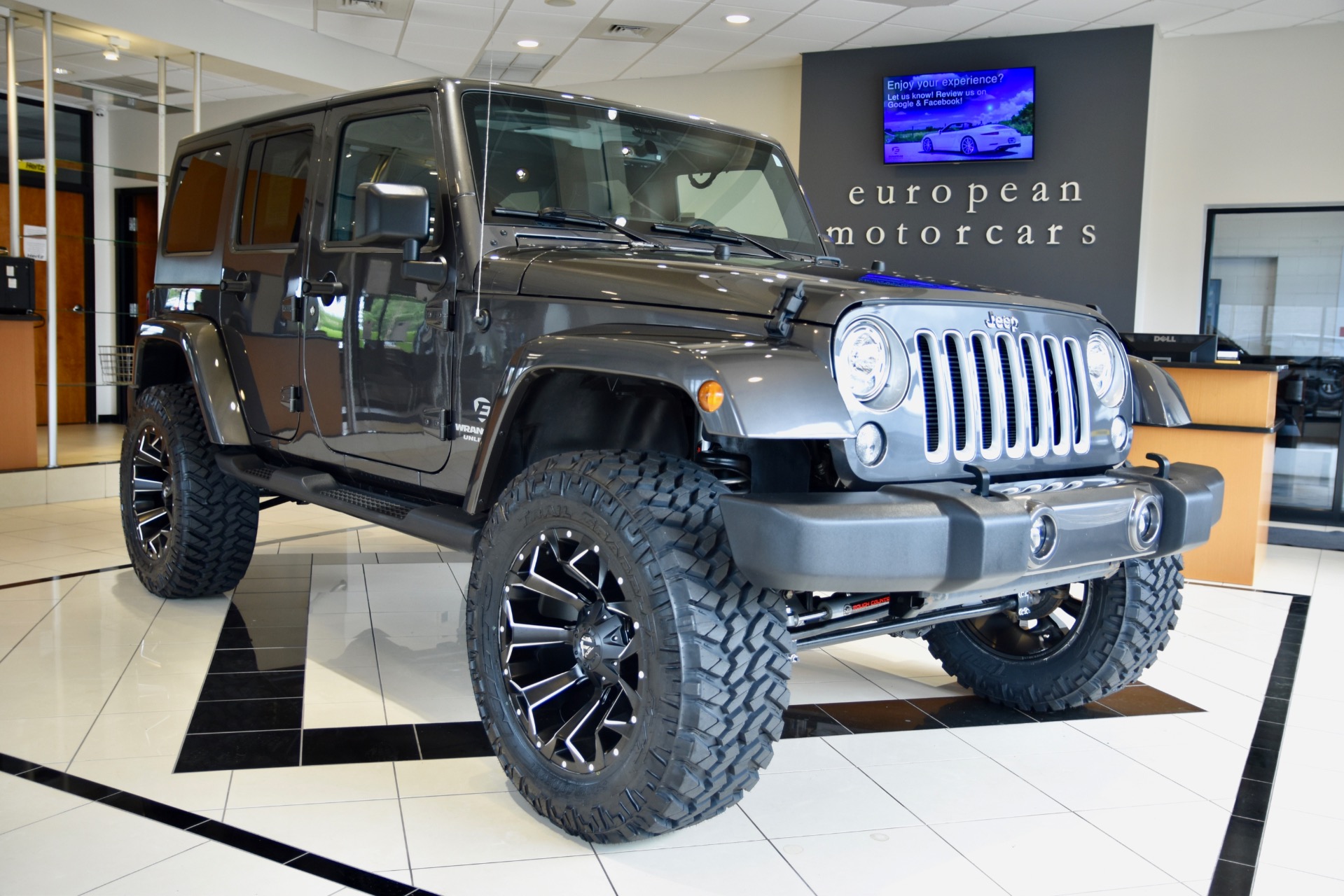 Used 2017 Jeep Wrangler Unlimited Sahara For Sale (Sold) | European ...