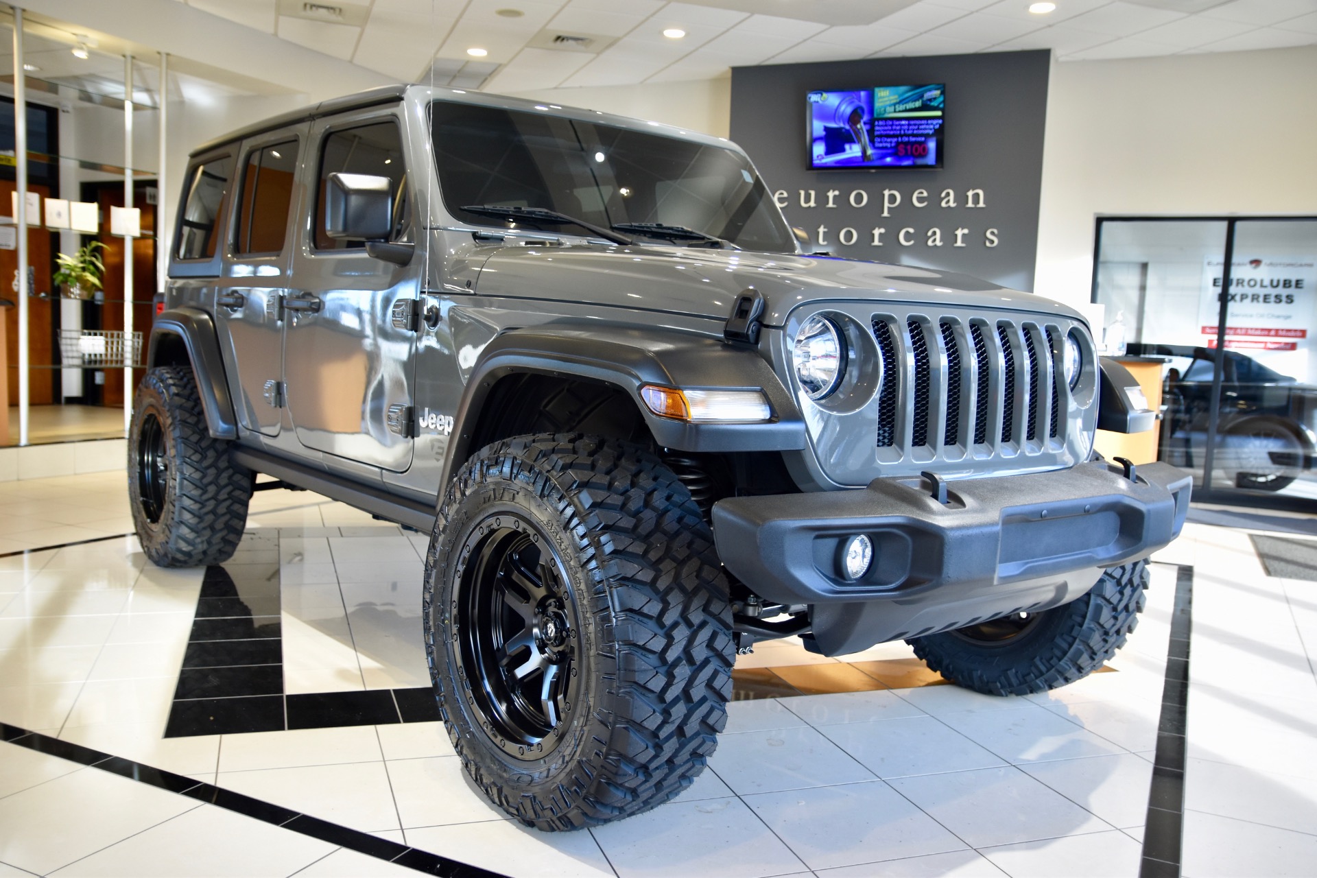 Used 2018 Jeep Wrangler Unlimited EMC CUSTOM LIFTED Sport S For Sale ...