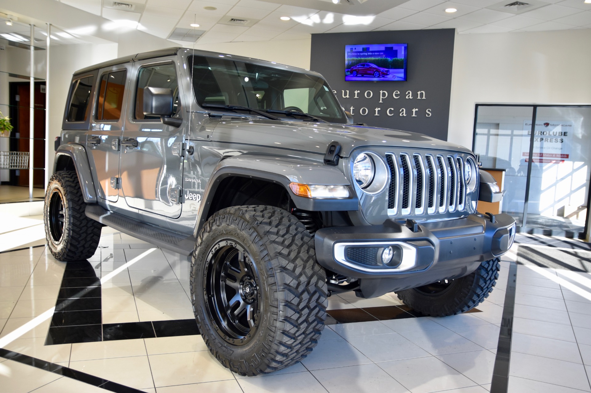 Used 2018 Jeep Wrangler Unlimited Sahara For Sale (Sold) | European ...