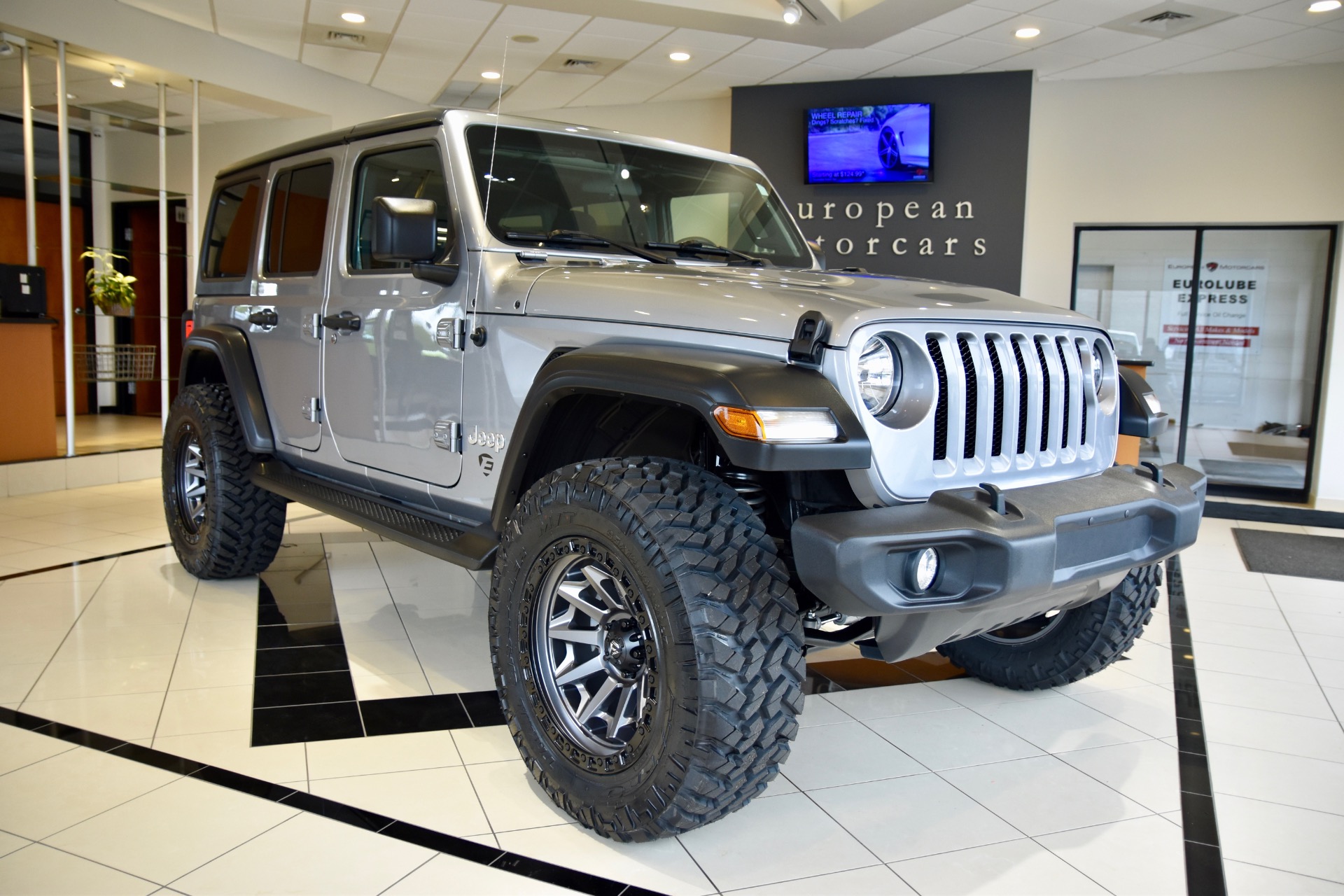 Used 2020 Jeep Wrangler Unlimited EMC CUSTOM LIFTED Sport S For Sale ...