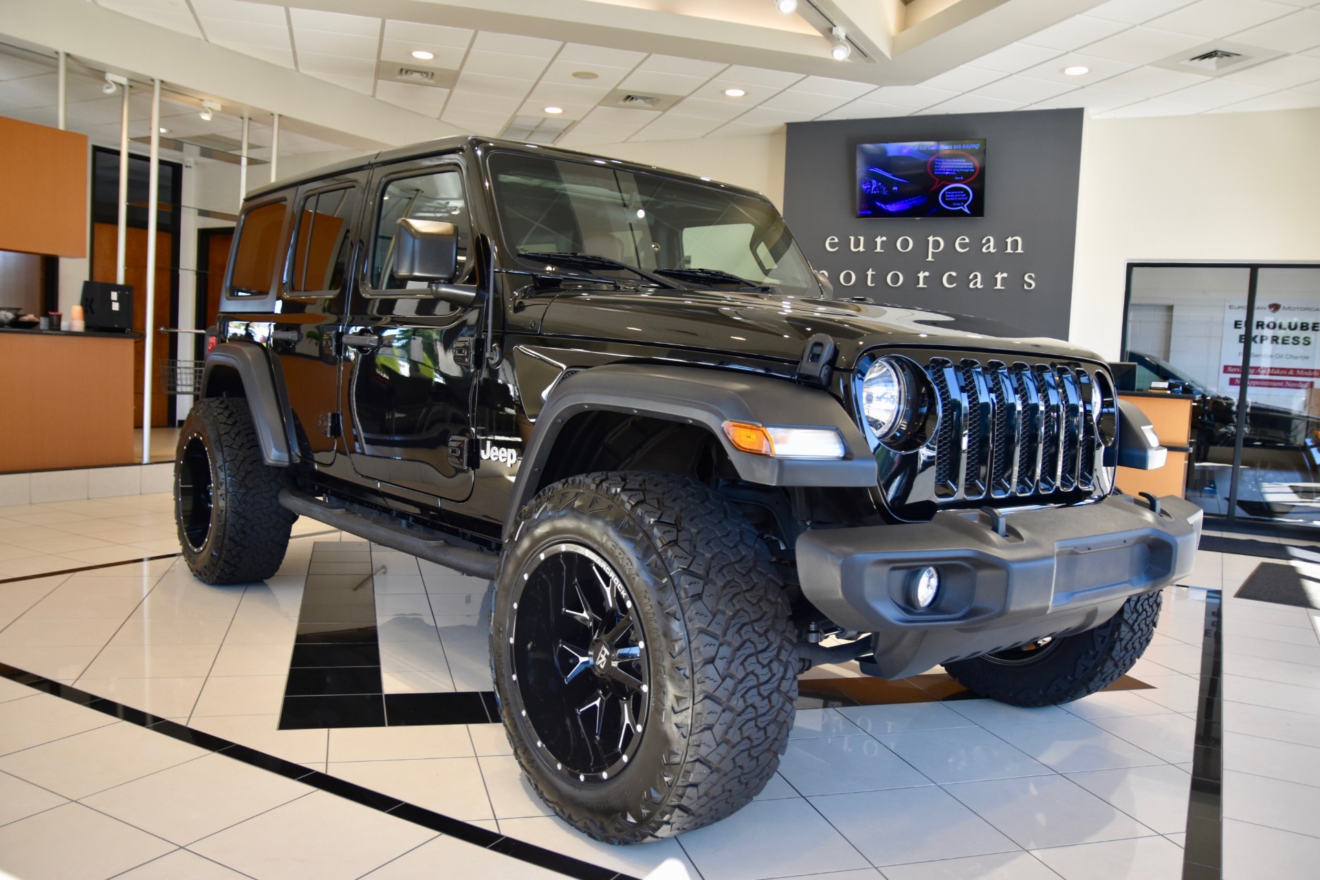 Used 2018 Jeep Wrangler Unlimited Sport S For Sale (Sold) | European ...