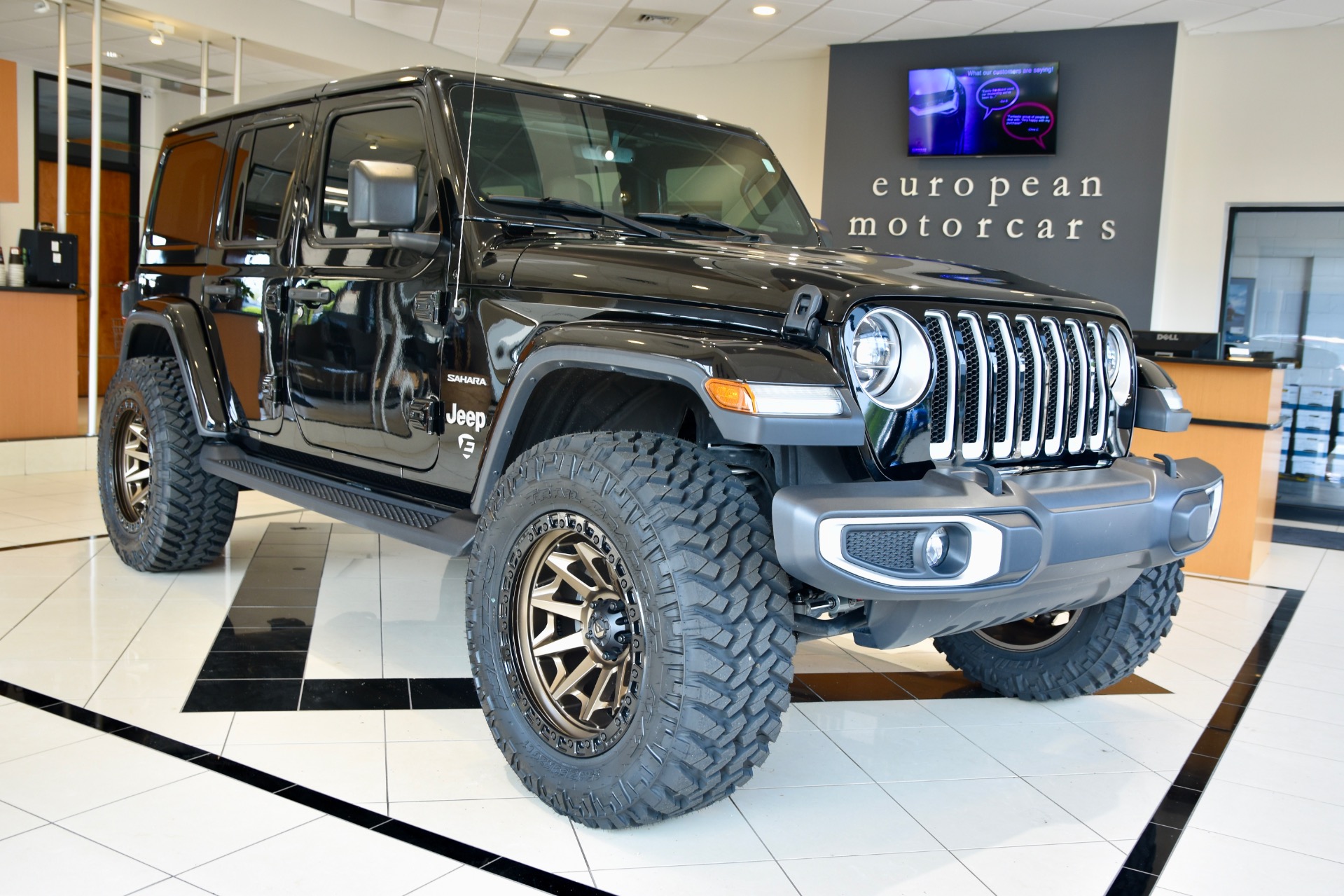 Used 2020 Jeep Wrangler Unlimited Sahara For Sale (Sold) | European ...