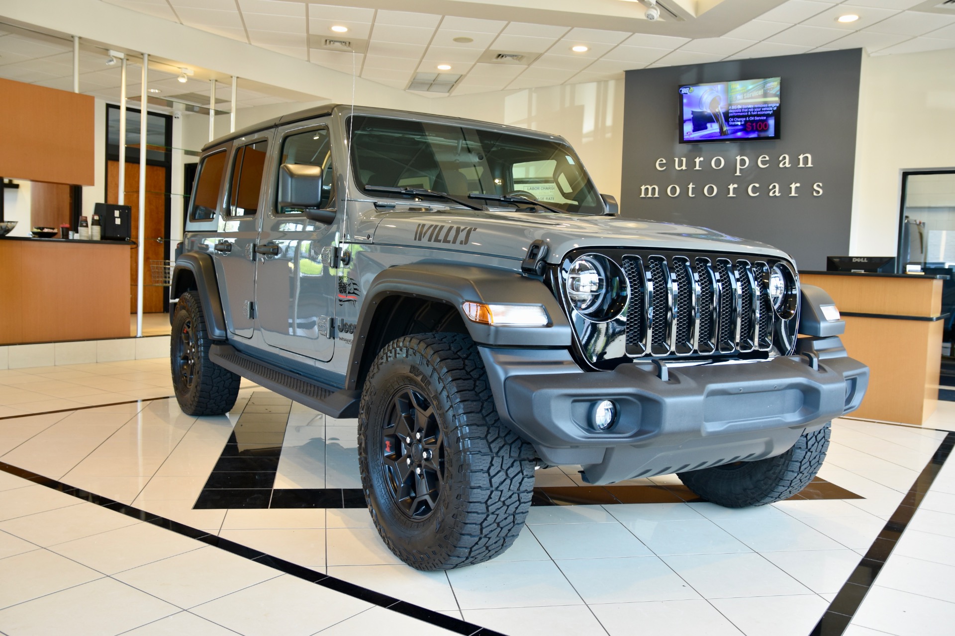 Used 2020 Jeep Wrangler Unlimited Willys For Sale (Sold) | European ...