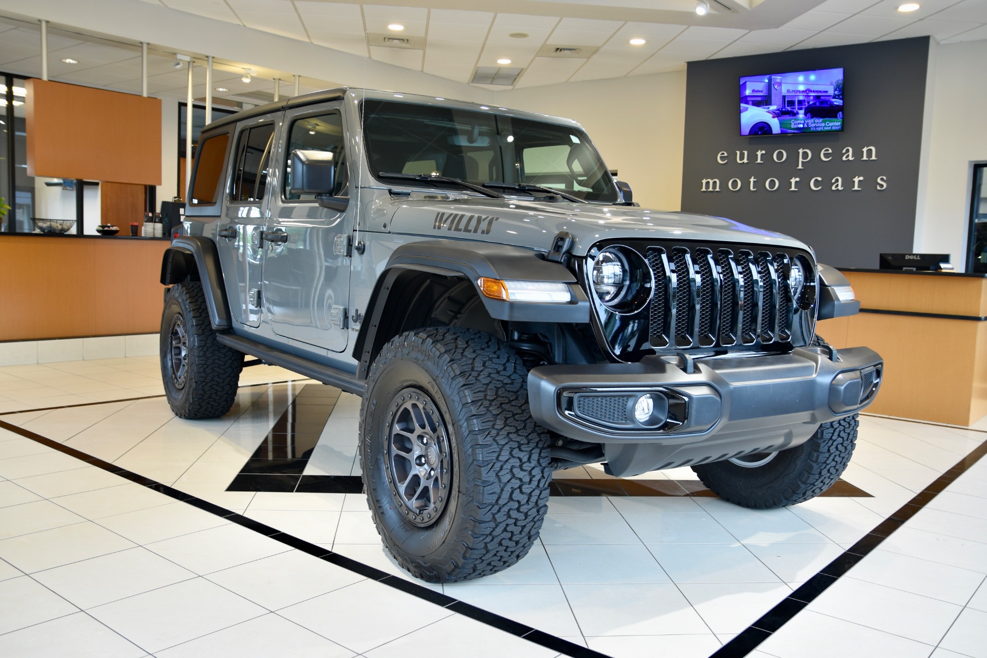 Used 2023 Jeep Wrangler Willys For Sale (Sold) | European Motorcars ...