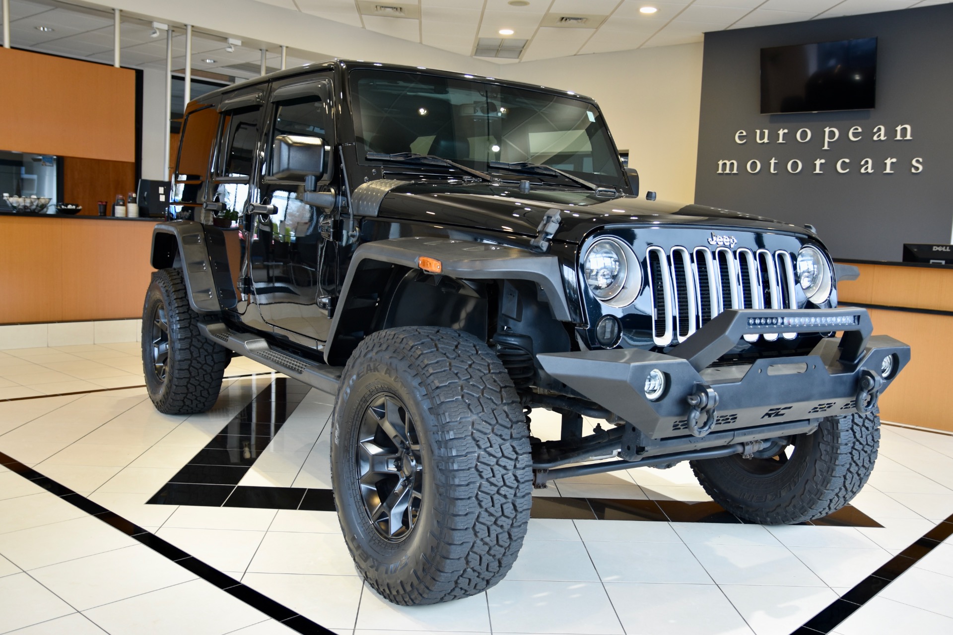 Used 2016 Jeep Wrangler Unlimited Sahara For Sale (Sold) | European ...