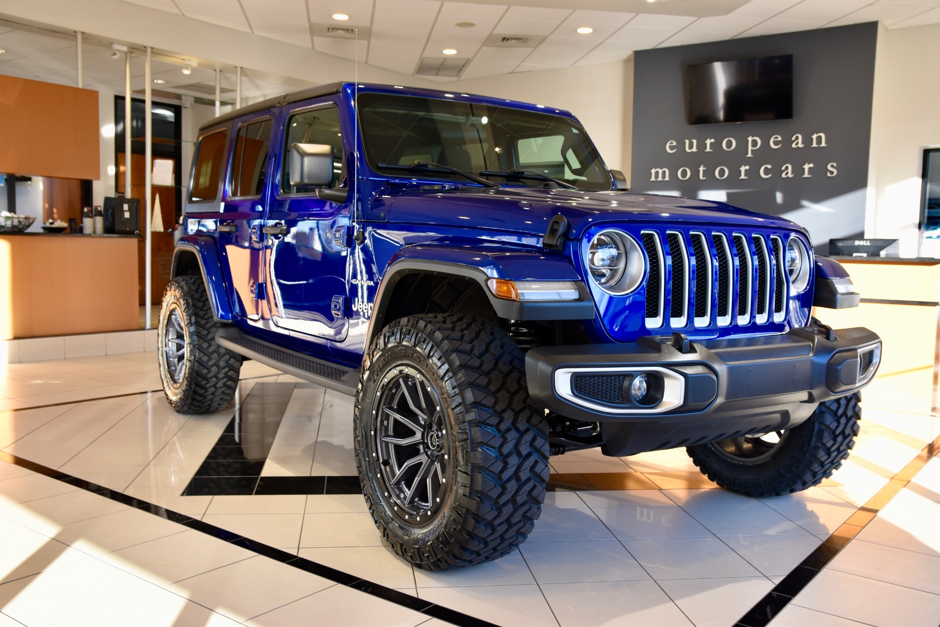 Used 2018 Jeep Wrangler Unlimited Sahara For Sale (Sold) | European ...