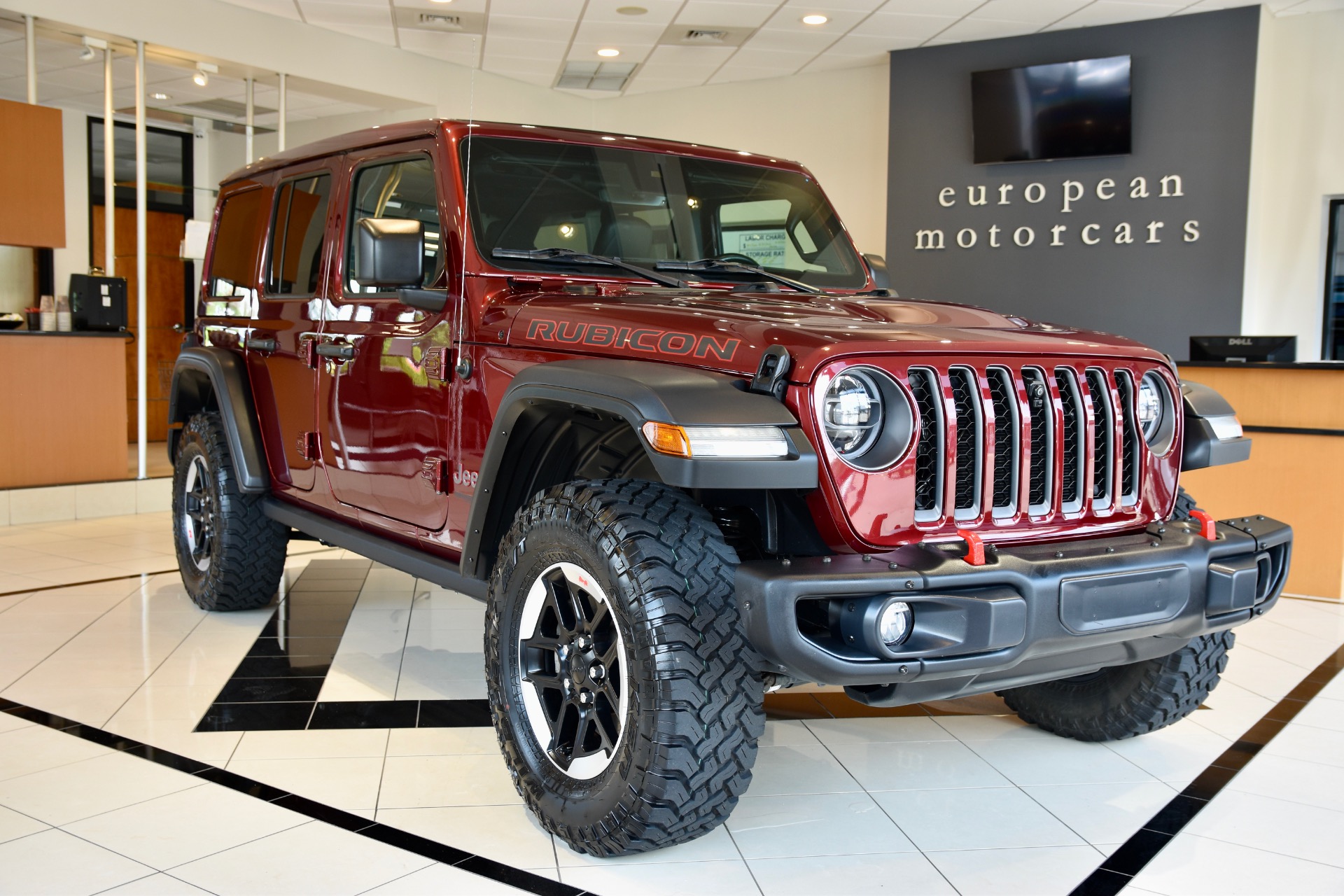 Used 2021 Jeep Wrangler Unlimited Rubicon For Sale (Sold) | European ...