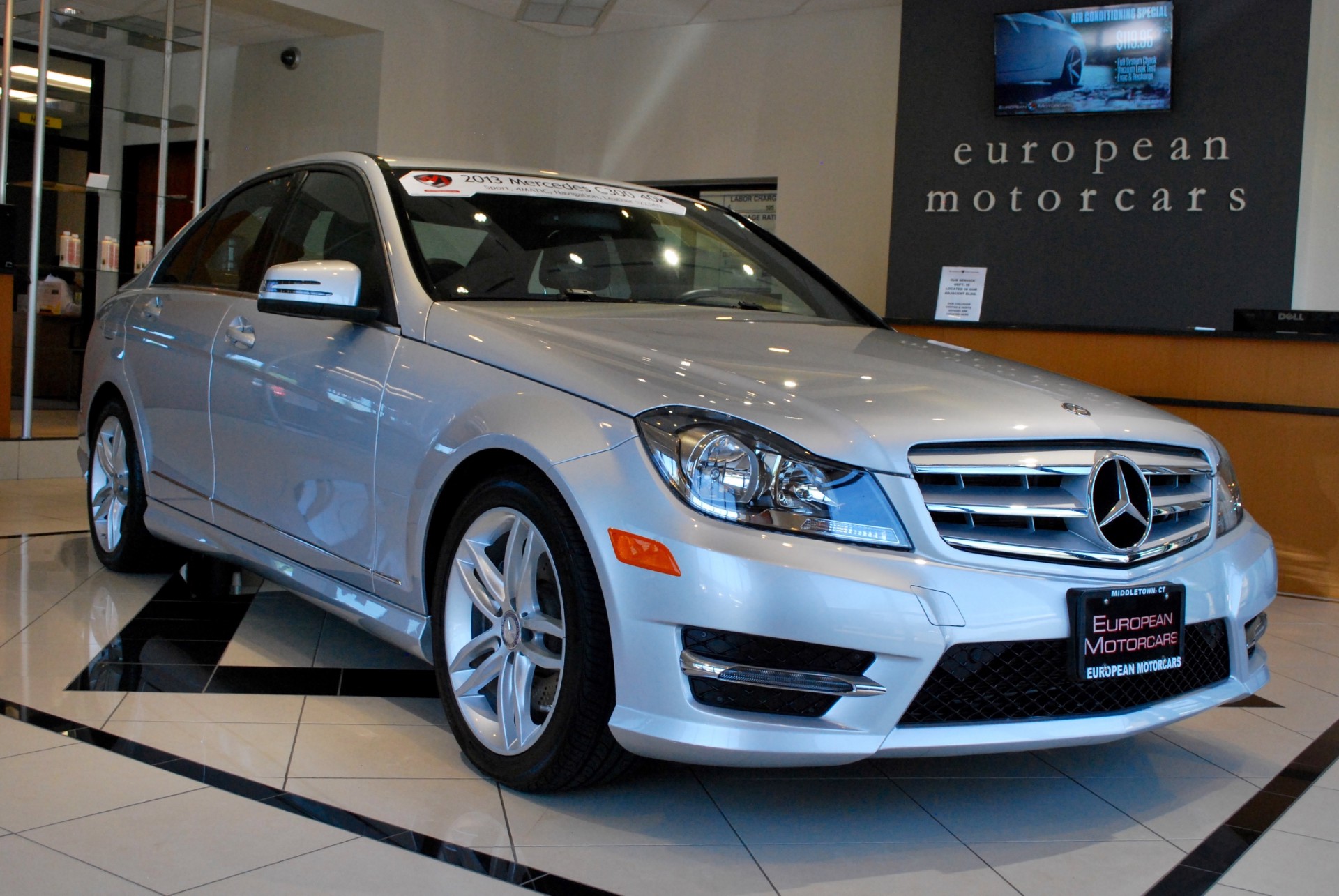 Used 2013 Mercedes Benz C Class C300 Sport 4matic For Sale Sold European Motorcars Stock 291705 